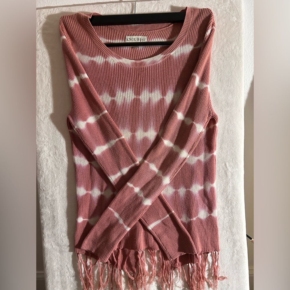KNOX ROS| Multi pattern sweater| Size Medium